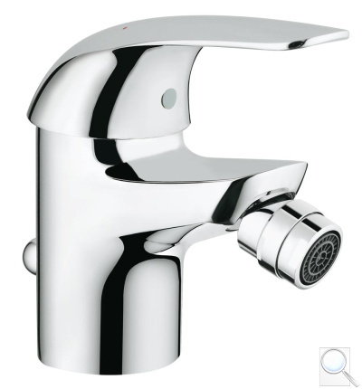 Bidetová baterie Grohe Euroeco s výpustí chrom 23263000. 