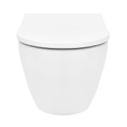 WC závěsné VitrA S60 bílé včetně sedátka softclose Duroplast, zadní odpad 7510-003-6288. obr.4&nbsp;