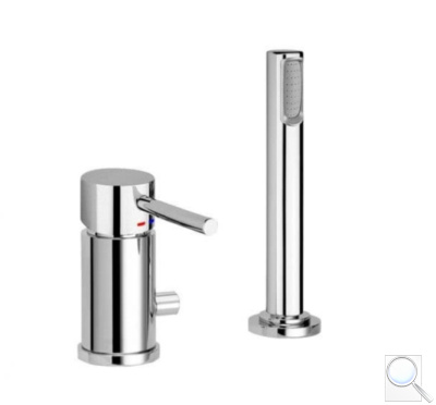 Vanová baterie Paffoni Light se sprchovým setem chrom lesk LIG048CR. obr. 1