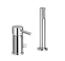 Vanová baterie Paffoni Light se sprchovým setem chrom lesk LIG048CR