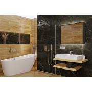 Zrcadlo bez senzoru Naturel 80x60 cm černá ZIL8060LEDC. obr. 2&nbsp;