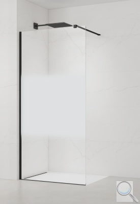 Sprchová zástěna walk-in 100 cm SAT SATBWI100MPPRC. obr. 1
