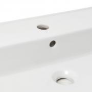 Umyvadlo SAT Infinitio 80,5x46,5 cm otvor pro baterii uprostřed SATINF8046 (obr. 4)