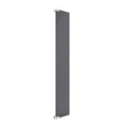 Otočná pantová zástěna 35x200cm SAT Walk-in. chrom, kouřové sklo 