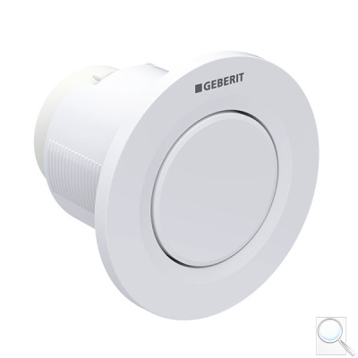 Pneumatické oddálené ovládání Geberit typ 01 plast alpská bílá 116.040.11.1. jednočinné