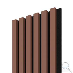 Obkladová lamela Fineza Spline Acoustic Terracote hnědá