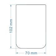 Držák kartáčků Optima Daira bílá DAI27BI. obr. 4&nbsp;