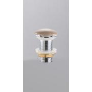 Průtočný umyvadlový vtok SAT Infinito 5/4" mat. hnědý&nbsp;