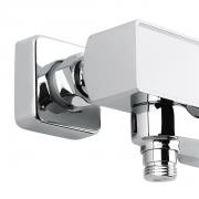 Vanová baterie SIKO Elements bez sprchového setu 150 mm černá/chrom SIKOBSEL222DC (obr. 4)