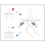 Hlavová sprcha Optima chrom OPH010. obr. 5&nbsp;