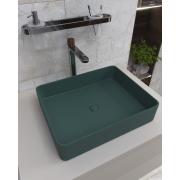 Vysoká umyvadlová baterie SAT Fusion bez výpusti páka tmavé dřevo SATBSFU285DT. obr. 5&nbsp;