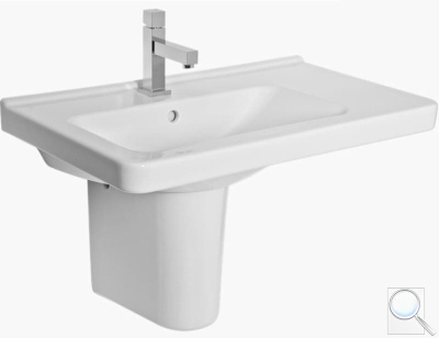 Umyvadlo Jika Cubito 75x45 cm odkládací plocha vpravo H8124221001041. obr. 1