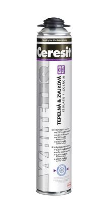 PU pěna Ceresit WhiteTeq bílá 750 ml - pistolová