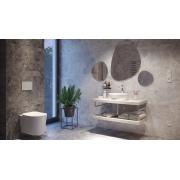 Držák kartáčků SAT Infinitio bílá SATDINFI27BI. obr. 4&nbsp;