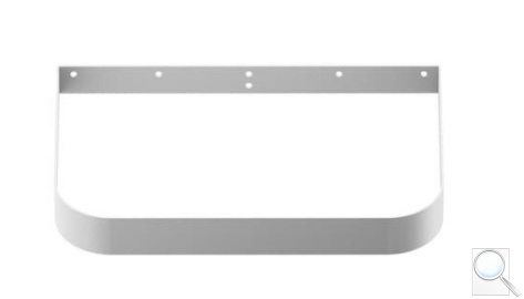 Konzole pod umyvadlo Ravak Yard 40x9x60 cm Bílá X01778. obr. 1