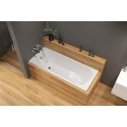 Obdélníková vana SAT Project 170x70 cm smaltovaná ocel levá i pravá SATVPRO170. obr. 2