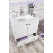 Koupelnová skříňka s umyvadlem Naturel Provence 75x46 cm bílá PROVENCE75BT (obr. 7)