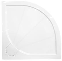 Sprchová vanička čtvrtkruhová SAT Limcc litý mramor