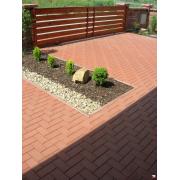 Cihlová dlažba Rot nuanciert. obr. 2&nbsp;