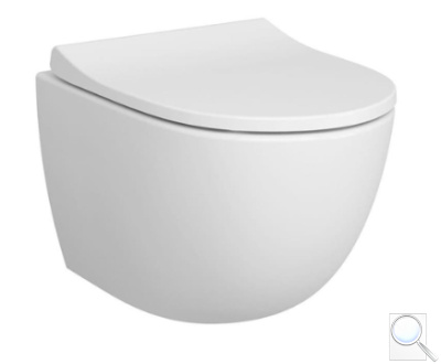 WC s bidetem závěsné VitrA Sento zadní odpad 7747-003-0559. obr. 1