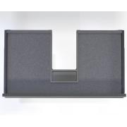 Koupelnová skříňka s černou úchytkou a umyvadlem SAT Cube Way 60x53x46 cm dub Hickory mat CUBE46C602DHSAT. obr. 3 
