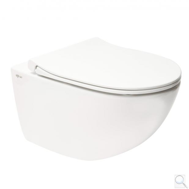 WC závěsné SAT Infinitio včetně sedátka se softclose, zadní odpad SATINF011RREXP obr. 1