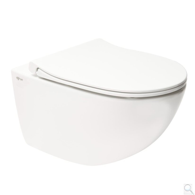 WC závěsné SAT Infinitio včetně sedátka se softclose, zadní odpad SATINF011RREXP. obr. 1