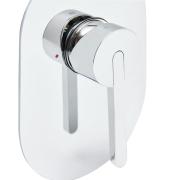 Sprchová baterie SAT Fusion včetně podomítkového tělesa chrom lesk SATBSFU210TCH. obr. 5