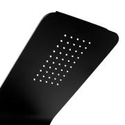 Sprchový panel SIKO na stěnu černá/chrom ALUSHOWERC. obr. 6&nbsp;