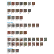 Tvarovka štípaná ze 3 stran - koncová dělitelná. Barvy KB 11-21 B Standard