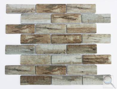 Skleněná mozaika Premium Mosaic brown hnědá