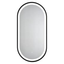 Zrcadlo se senzorem SAT 40x80 cm černá SATZOVLED4080CE