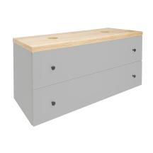 Koupelnová skříňka pod desku Naturel Forli 120x45x46 cm šedá mat FORLI120GMD