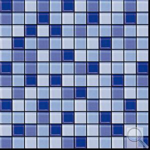 Skleněná mozaika Premium Mosaic modrá