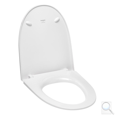 WC sedátko Laufen Pro Nordic duroplast bílá H8911500000001. obr. 1
