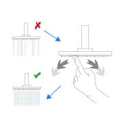 Hlavová sprcha Siko šedá/chrom SIKOBSHSKP21. obr. 2&nbsp;