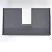 Koupelnová skříňka s černou úchytkou a krycí deskou SAT Cube Way 80x47,5x46 cm dub Hickory mat CUBE46C803DH45. &nbsp;(2)