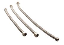 Hadička pancéřová Geos AGT 3/8"x1/2" - 30 cm FF T6430CR