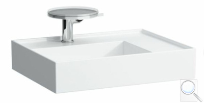 Umyvadlo Laufen Kartell By Laufen 60x46 cm otvor pro baterii, bez přepadu H8103344001111. obr. 1