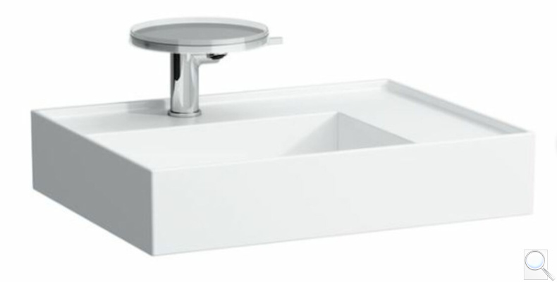 Umyvadlo Laufen Kartell By Laufen 60x46 cm otvor pro baterii, bez přepadu H8103344001111. obr. 1