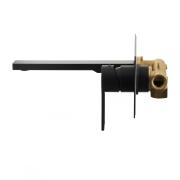 Umyvadlová baterie Paffoni Ringo včetně podomítkového tělesa černá mat RIN105NO. obr. 4