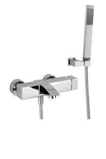 Vanová baterie Paffoni Level se sprchovým setem 150 mm chrom LEC023