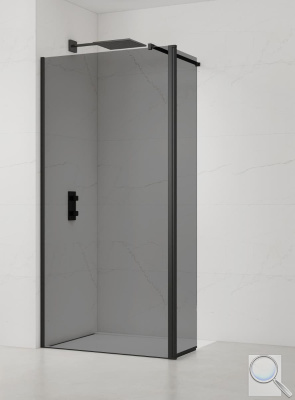 Sprchová zástěna Walk-in 80 cm SAT SATBWI80KSPRCROZC. obr. 1