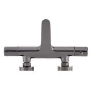 Vanová baterie SAT DARK bez sprchového setu PVD Gun Metal SATBSDA222. obr. 4 