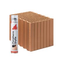 Cihla Porotherm 38 EKO+ Profi Dryfix - Tepelněizolační broušená