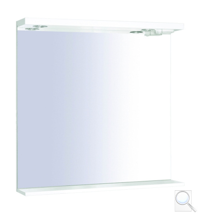 Zrcadlo s osvětlením Keramia Pro 70x80 cm bílá PROZRCK70IP. 