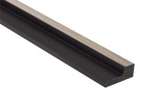 Obkladová lamela pravé ukončení Fineza Slat Small Grey oak hnědá
