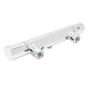 Sprchová baterie SAT DARK bez sprchového setu 150 mm chrom SATBSDA268CR. obr. 3 
