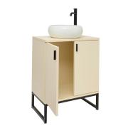 Skříňka pod umyvadlo bez umyvadla Ceramia Easy 60x73x36 cm jasmín mat EASYUMDJ. &nbsp;(1)