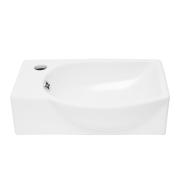 Umyvadlo SAT Brevis 40,5x28 cm otvor pro baterii vlevo SATBRE4028L. &nbsp;(3)